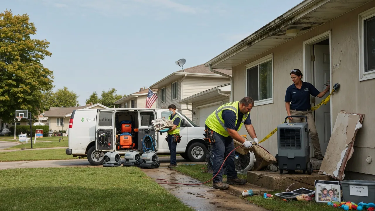 Water Damage Restoration in Riverdale, ND near me